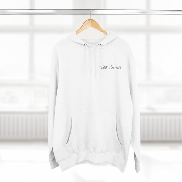 Tyler Childers Blue Muleshoe Three-Panel Fleece Hoodie - Image 4