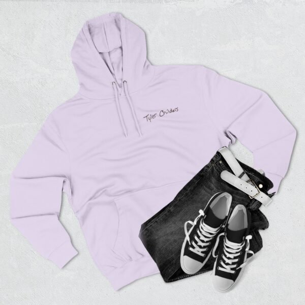 Tyler Childers Blue Muleshoe Three-Panel Fleece Hoodie - Image 23