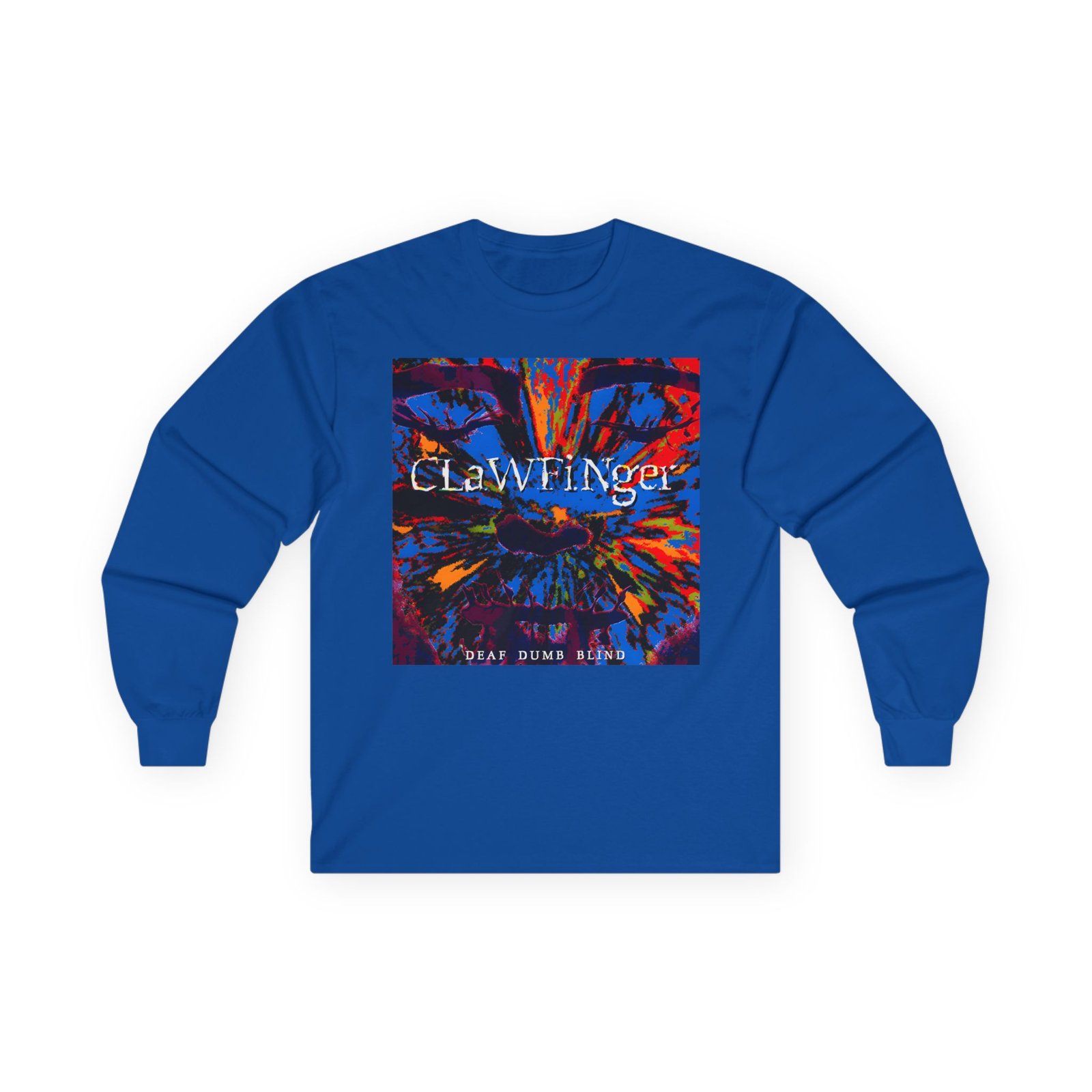 Clawfinger Deaf Dumb Blind 2 Album Cover Unisex Ultra Cotton Long Sleeve Tee - Image 19