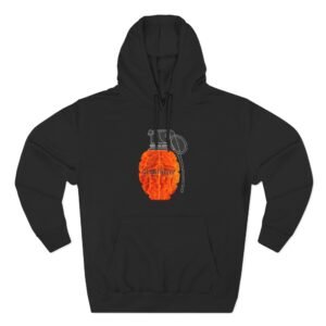 Clawfinger Use Your Brain Three-Panel Fleece Hoodie