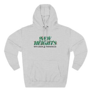 New Heights Podcast Holiday Lights Three-Panel Fleece Hoodie