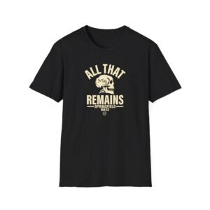All That Remains Springfield Skull Unisex Softstyle T-Shirt