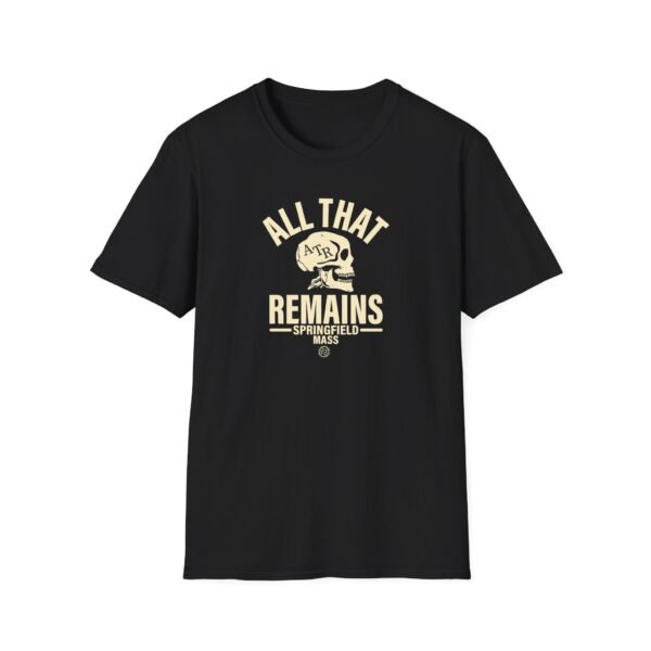All That Remains Springfield Skull Unisex Softstyle T-Shirt