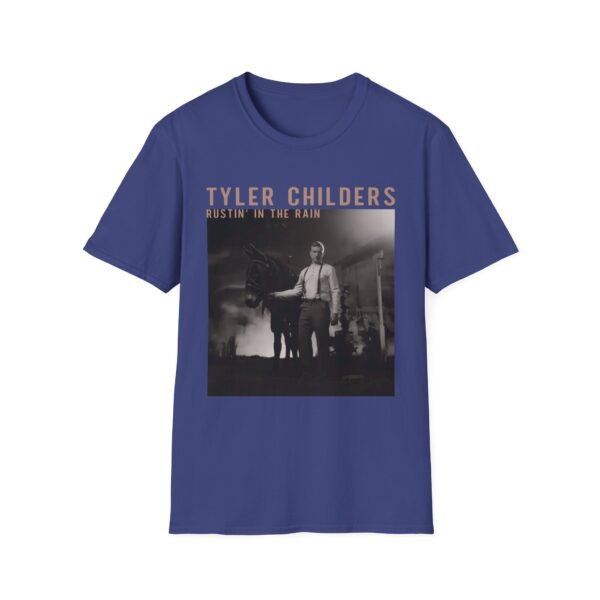 Tyler Childers Black Rustin Unisex Softstyle T-Shirt - Image 15