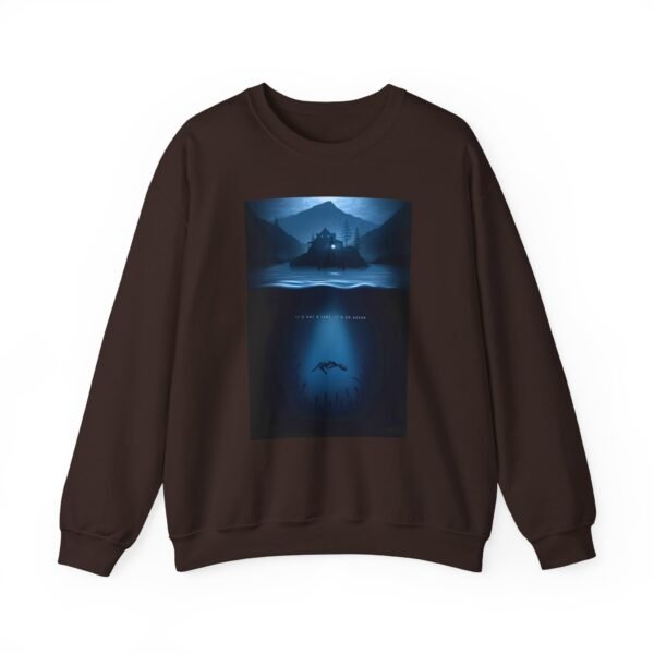 Alan Wake It’s not a lake it’s an ocean Unisex Heavy Blend™ Crewneck Sweatshirt - Image 7