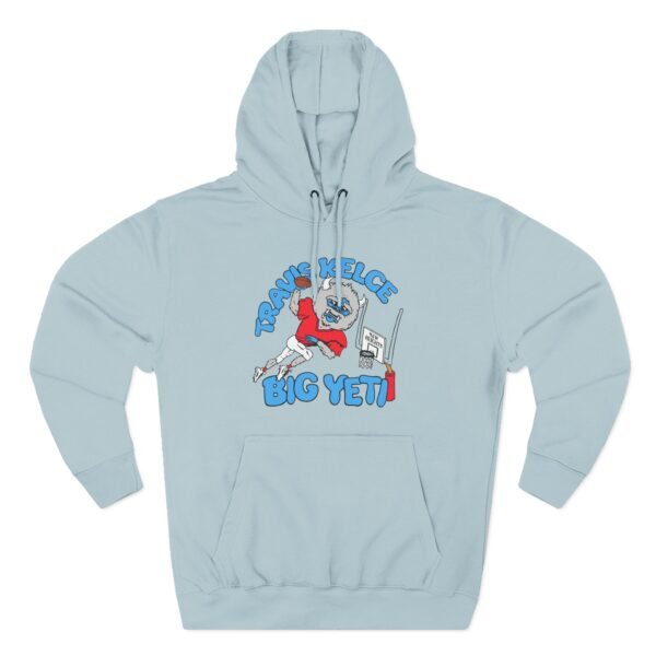New Heights Travis Kelce Big Yeti Three-Panel Fleece Hoodie - Image 9