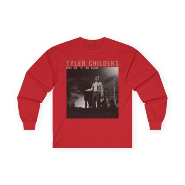 Tyler Childers Black Rustin Unisex Ultra Cotton Long Sleeve Tee - Image 25