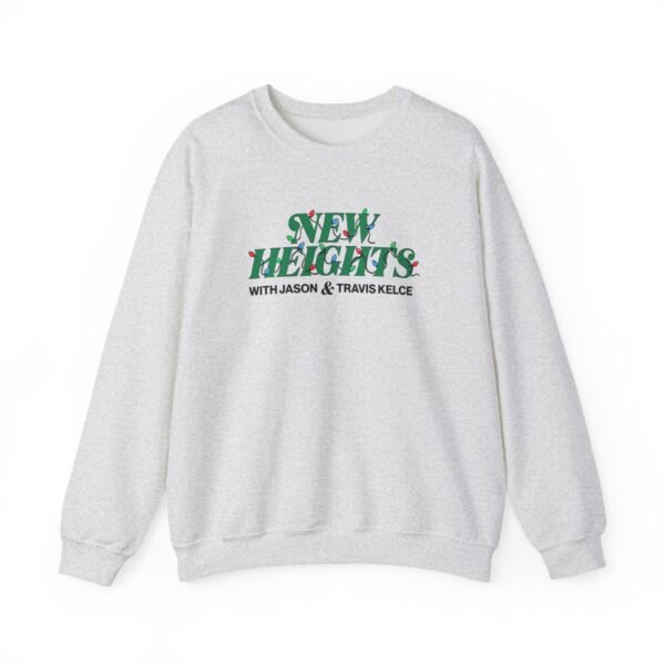 New Heights Podcast Holiday Lights Unisex Heavy Blend™ Crewneck Sweatshirt