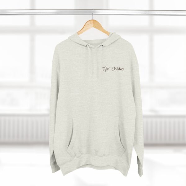 Tyler Childers Blue Muleshoe Three-Panel Fleece Hoodie - Image 16