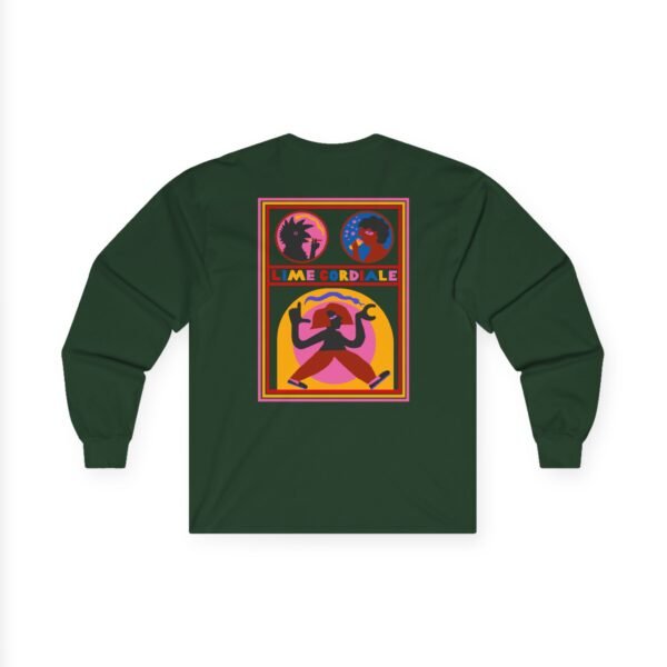 Lime Cordiale Cockatoo Unisex Ultra Cotton Long Sleeve Tee - Image 6