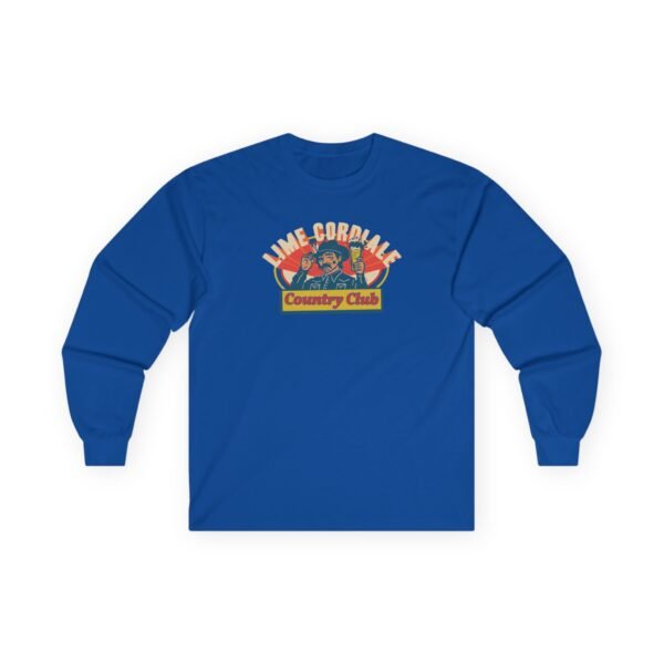 Lime Cordiale Country Club Unisex Ultra Cotton Long Sleeve Tee - Image 9