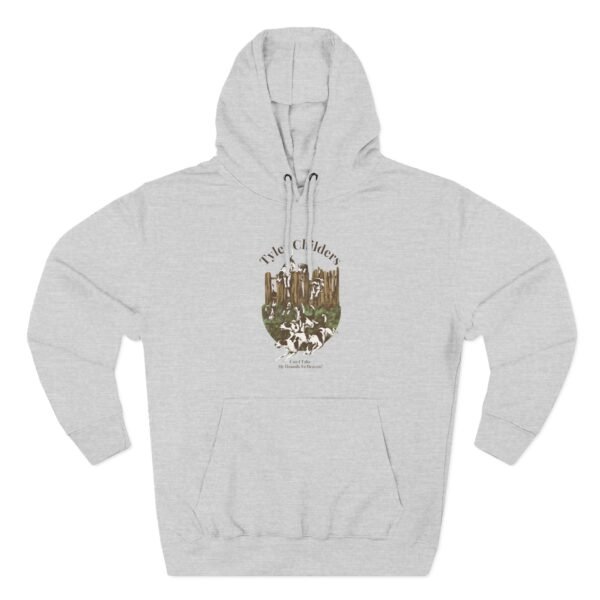 Tyler Childers Grey Hounds Three-Panel Fleece Hoodie - Image 3