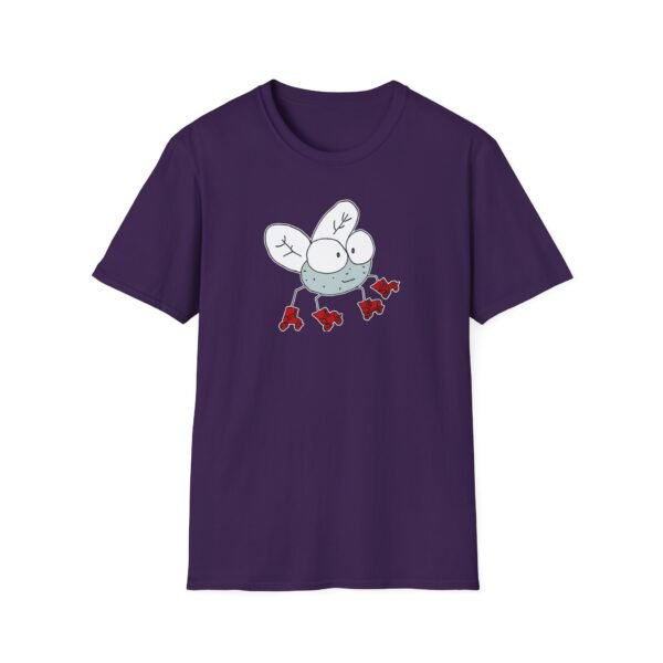 Carl Barron Skating Flies Unisex Softstyle T-Shirt - Image 23