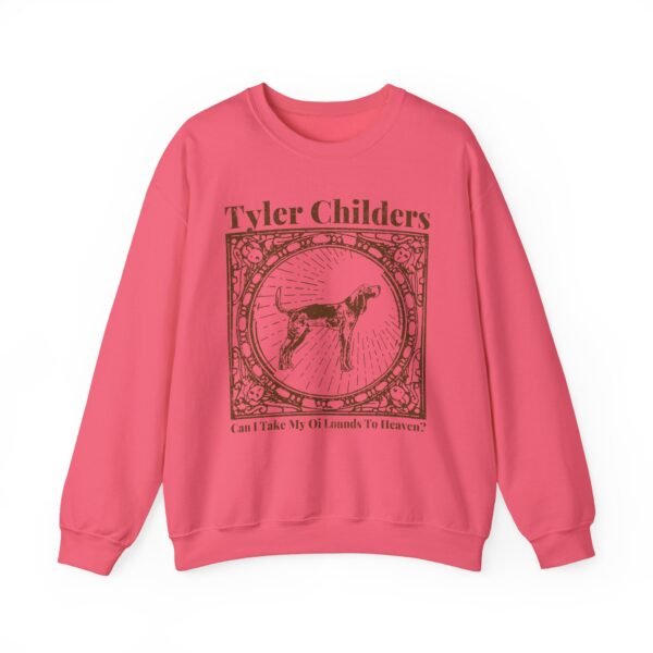 Tyler Childers Beige Hound Unisex Heavy Blend™ Crewneck Sweatshirt - Image 17