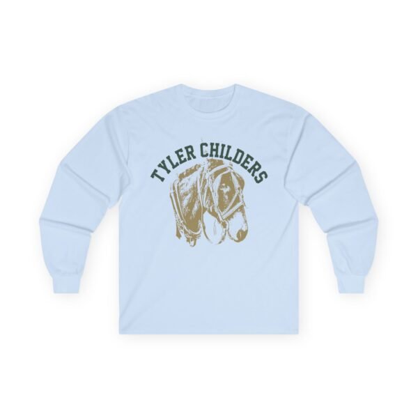 Tyler Childers Mule Raglan Unisex Ultra Cotton Long Sleeve Tee - Image 11