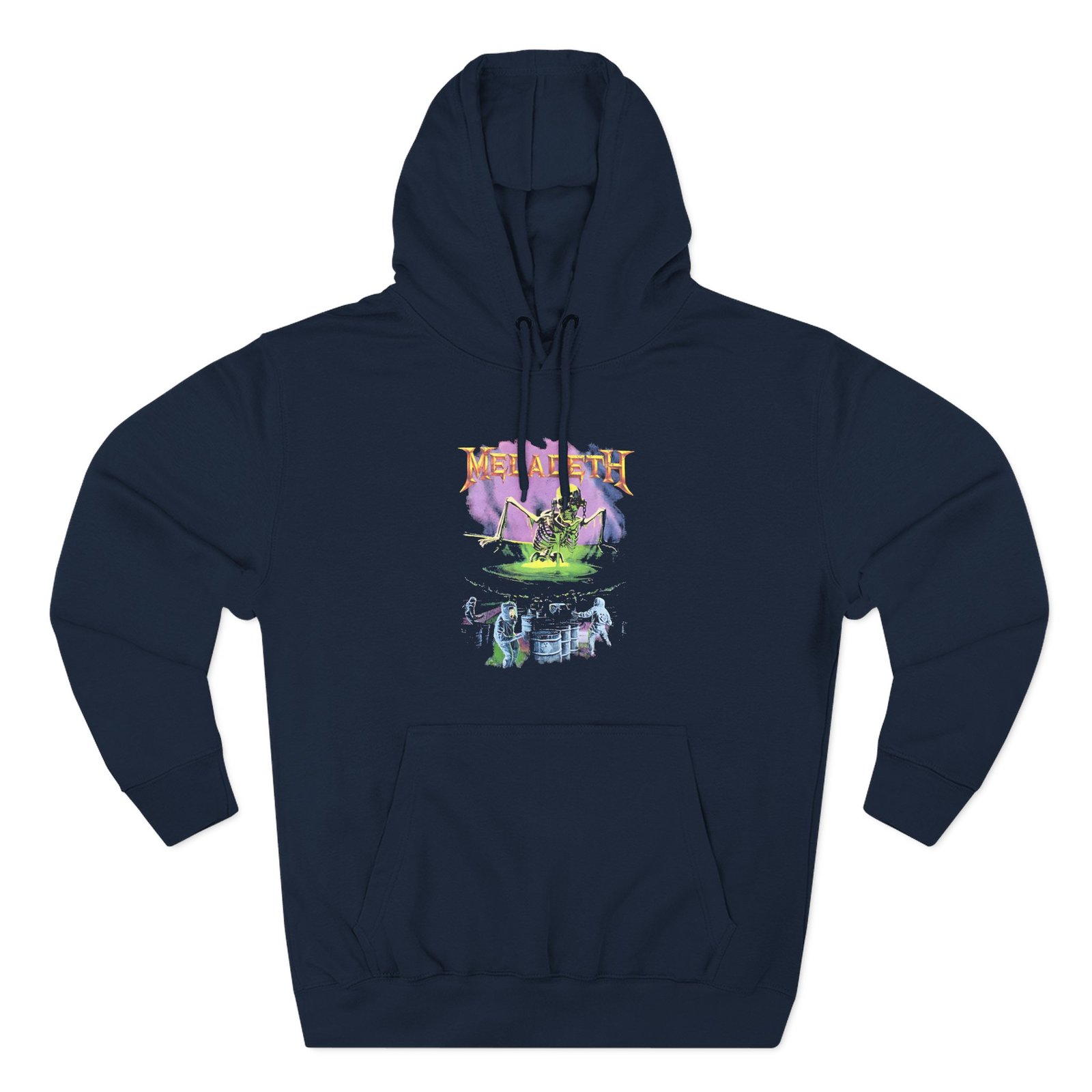 Manhead Megadeth Contaminated Three-Panel Fleece Hoodie - Image 7