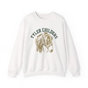 Tyler Childers Mule Raglan Unisex Heavy Blend™ Crewneck Sweatshirt