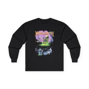 Manhead Megadeth Contaminated Unisex Ultra Cotton Long Sleeve Tee