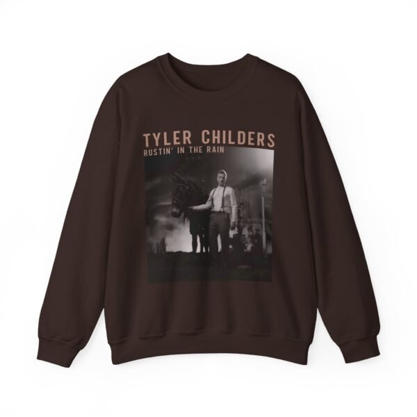 Tyler Childers Black Rustin Unisex Heavy Blend™ Crewneck Sweatshirt - Image 5