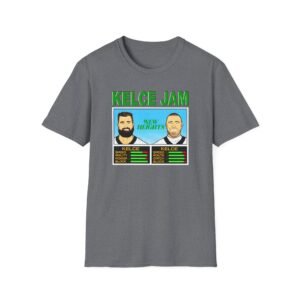New Heights Kelce Jam Jason And Travis Unisex Softstyle T-Shirt