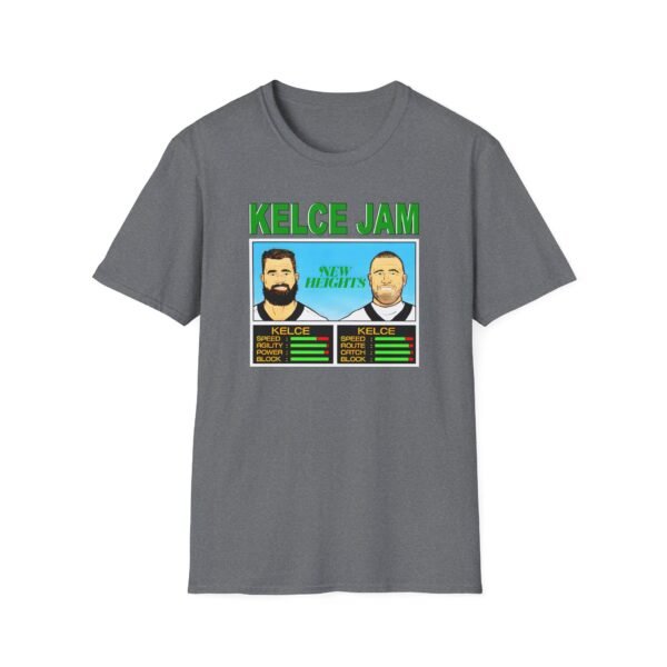 New Heights Kelce Jam Jason And Travis Unisex Softstyle T-Shirt