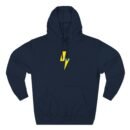 Lachlan Bolt Three-Panel Fleece Hoodie