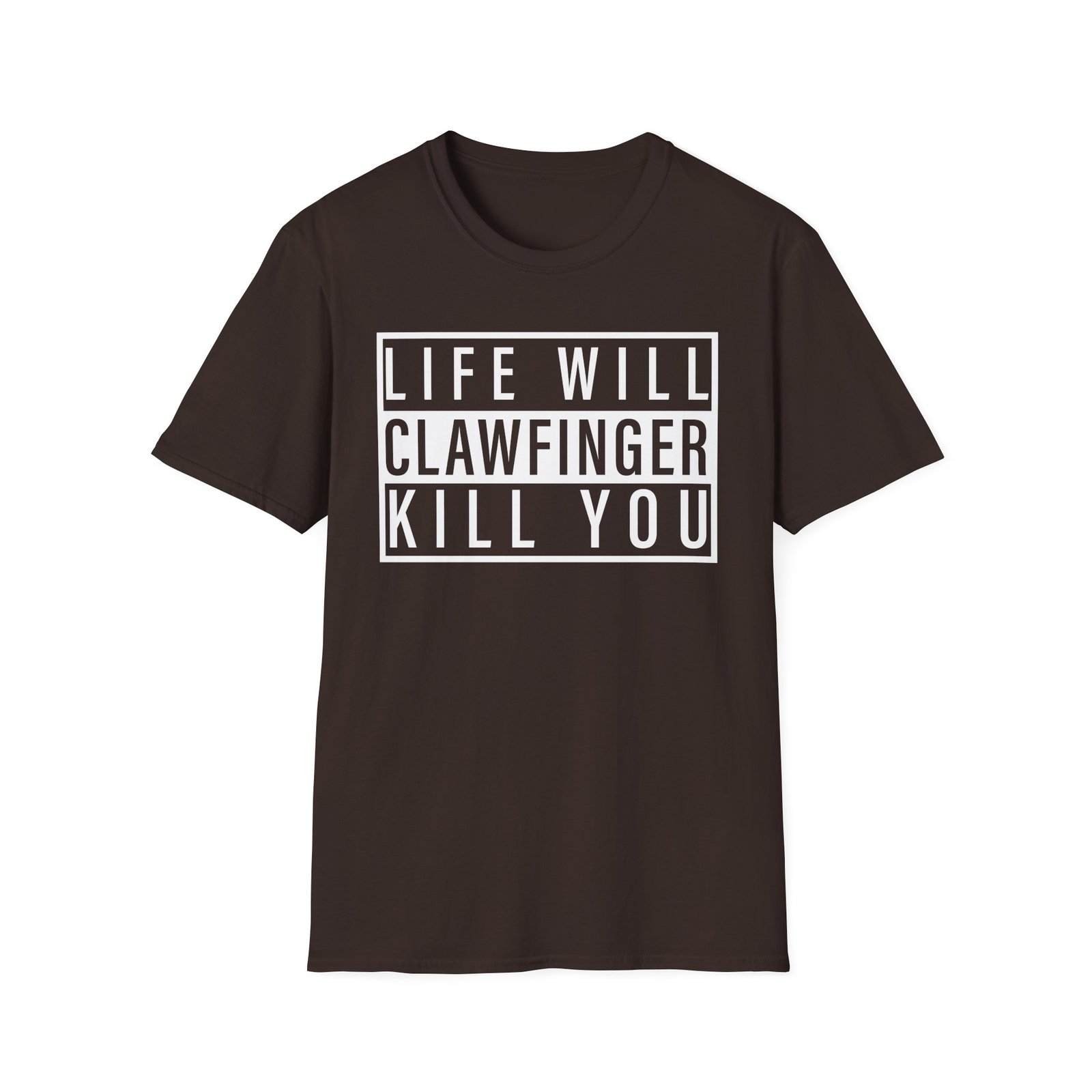 Clawfinger Life Will Kill You Unisex Softstyle T-Shirt - Image 5