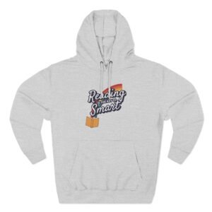Reading is the Key to Smart Three-Panel Fleece Hoodie
