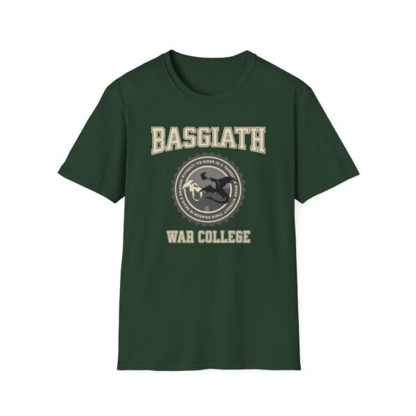 Fourth Wing Basgiath War Collage Unisex Softstyle T-Shirt - Image 7