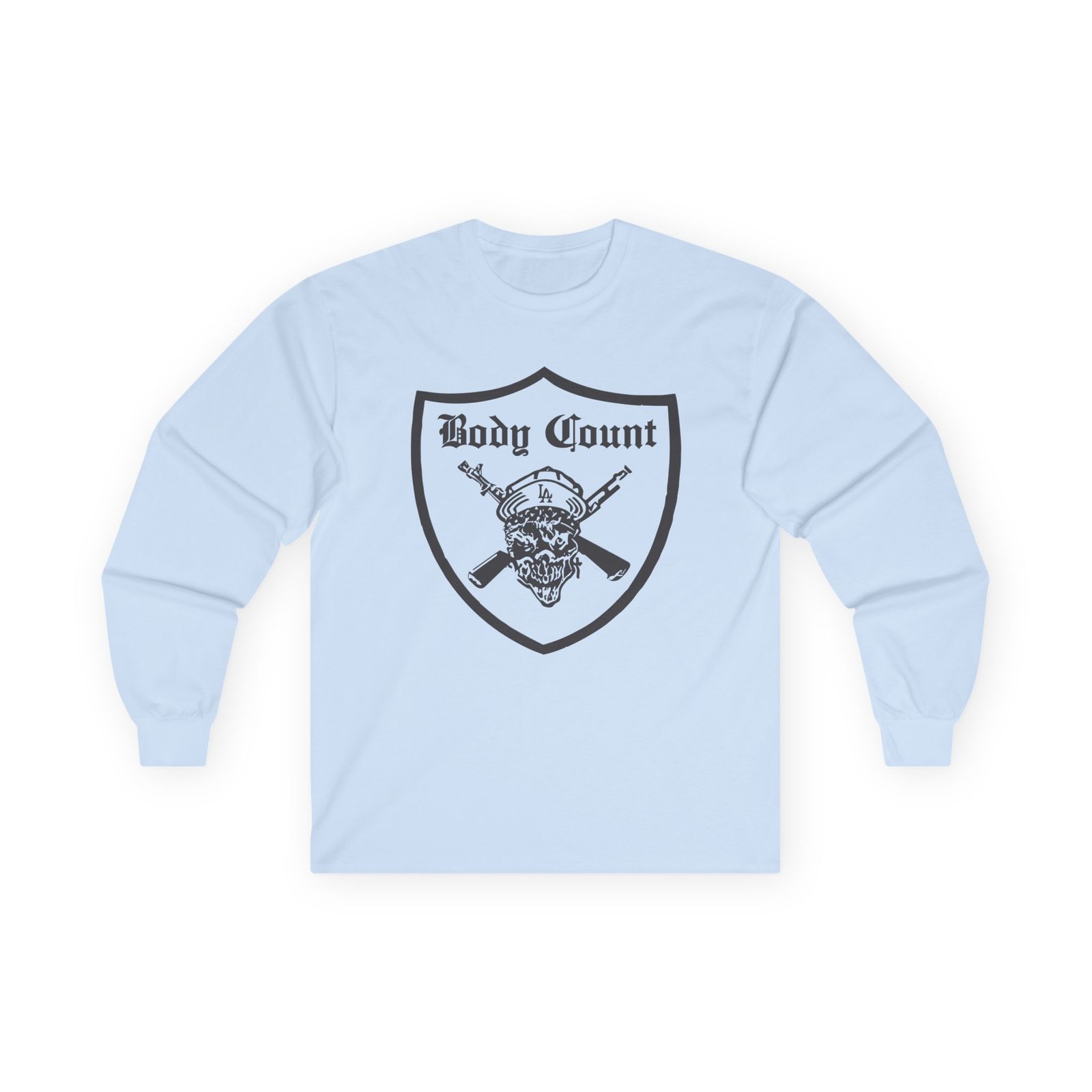 Body Count Pirate Logo Unisex Ultra Cotton Long Sleeve Tee - Image 9