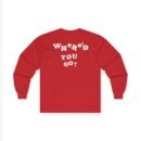 Quadeca Where'd You Go Unisex Ultra Cotton Long Sleeve Tee