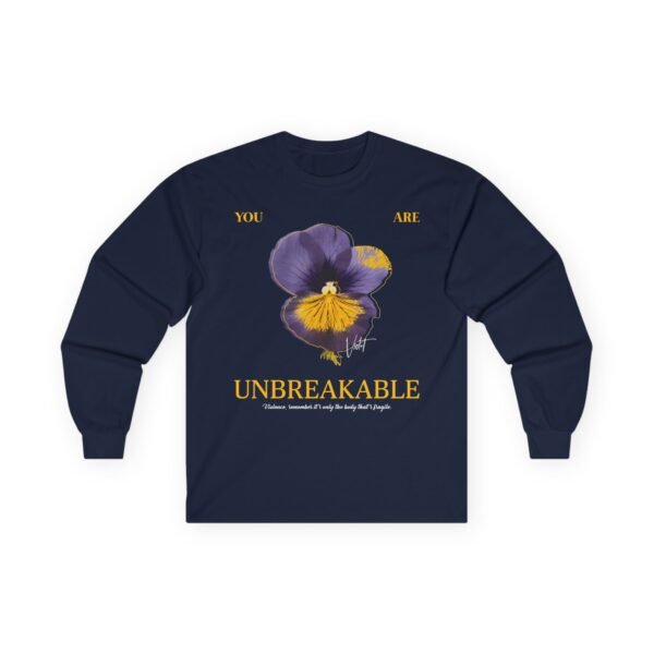 Fourth Wing You Are Unbreakable Xaden and Violet Unisex Ultra Cotton Long Sleeve Tee - Image 9