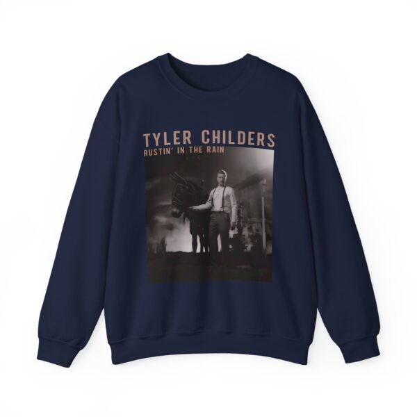 Tyler Childers Black Rustin Unisex Heavy Blend™ Crewneck Sweatshirt - Image 11