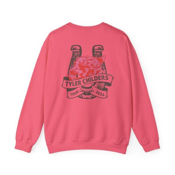 Tyler Childers Blue Muleshoe Unisex Heavy Blend™ Crewneck Sweatshirt - Image 18