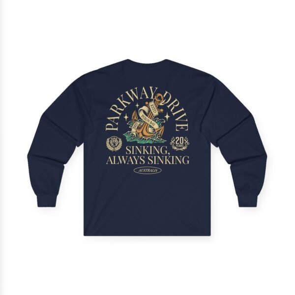 Parkway Drive Boneyards Anchor Unisex Ultra Cotton Long Sleeve Tee - Image 12