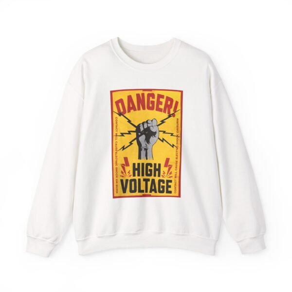 Lachlan Danger! High Voltage Unisex Heavy Blend™ Crewneck Sweatshirt - Image 3