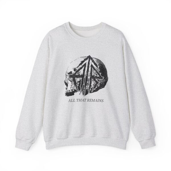 All That Remains Tie Dye Skull Unisex Heavy Blend™ Crewneck Sweatshirt - Image 5