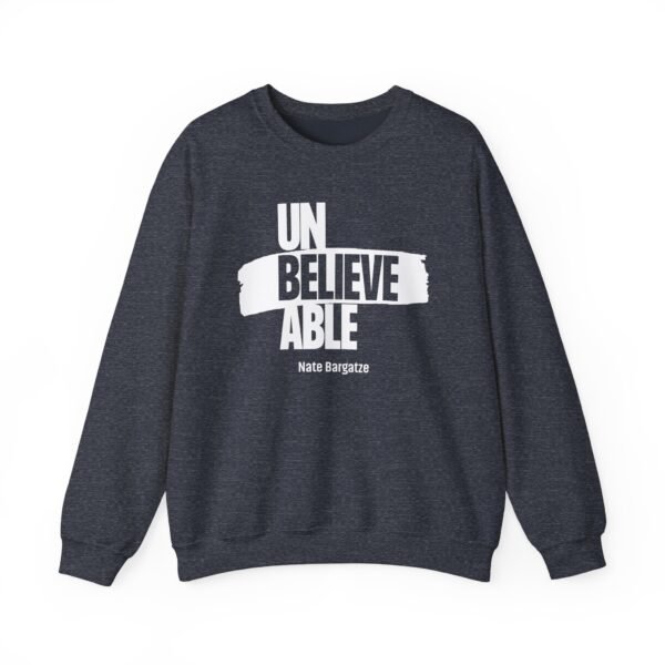Nate Bargatze - Unbelievable Unisex Heavy Blend™ Crewneck Sweatshirt - Image 13
