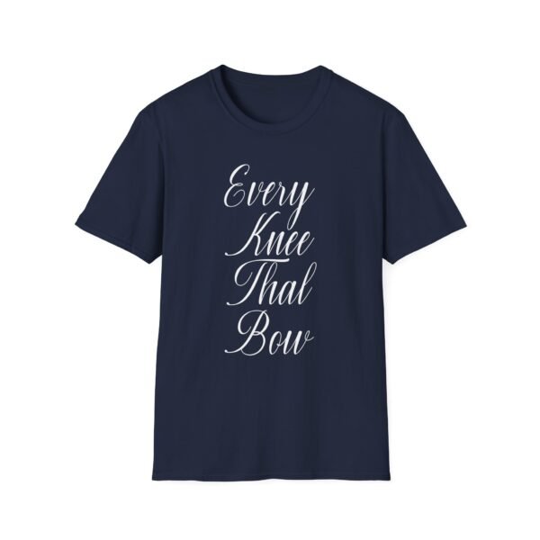 Life Church Every Knee Shall Bow Unisex Softstyle T-Shirt - Image 19