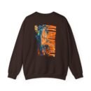 Alpha Wolf Clock Unisex Heavy Blend™ Crewneck Sweatshirt