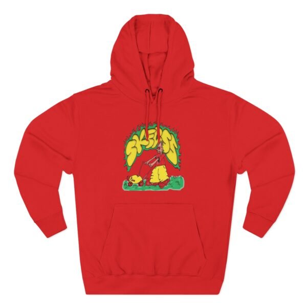 Skegss Lawn Mower Three-Panel Fleece Hoodie - Image 15