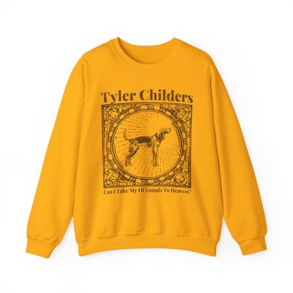 Tyler Childers Beige Hound Unisex Heavy Blend™ Crewneck Sweatshirt - Image 9