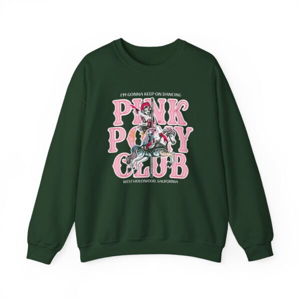 Chappell Roan Im Gonna Keep on Dancing Pink Pony Club Unisex Heavy Blend™ Crewneck Sweatshirt - Image 5