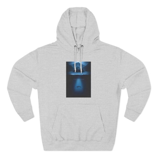 Alan Wake It’s not a lake it’s an ocean Three-Panel Fleece Hoodie - Image 5