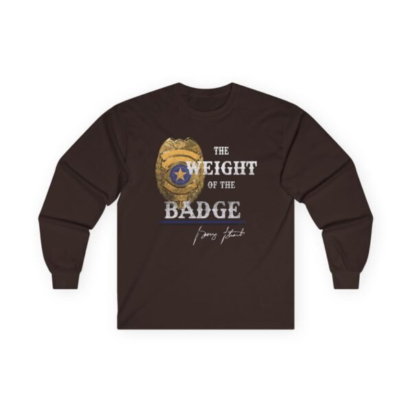 George Strait Gold Badge Unisex Ultra Cotton Long Sleeve Tee - Image 3