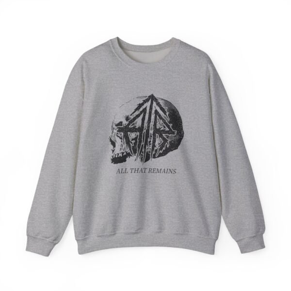 All That Remains Tie Dye Skull Unisex Heavy Blend™ Crewneck Sweatshirt - Image 7