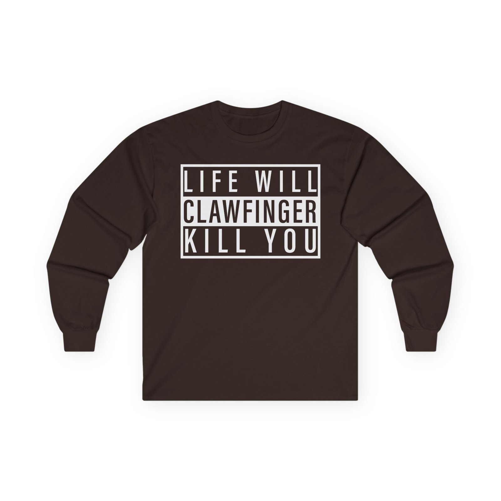Clawfinger Life Will Kill You Unisex Ultra Cotton Long Sleeve Tee - Image 5