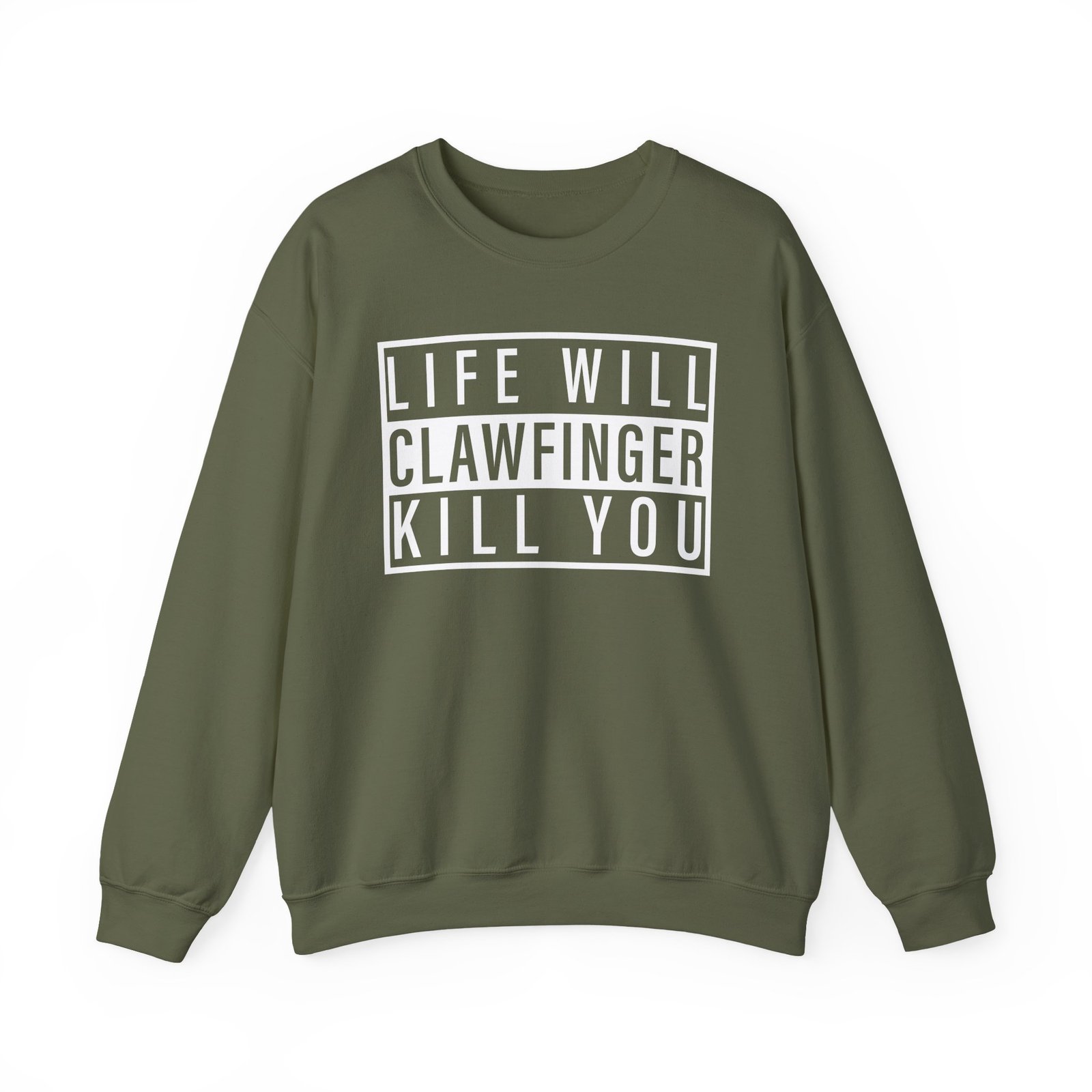 Clawfinger Life Will Kill You Unisex Heavy Blend™ Crewneck Sweatshirt - Image 7
