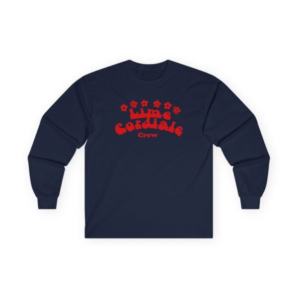 Lime Cordiale Crew Unisex Ultra Cotton Long Sleeve Tee - Image 9