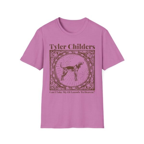 Tyler Childers Beige Hound Unisex Softstyle T-Shirt - Image 19